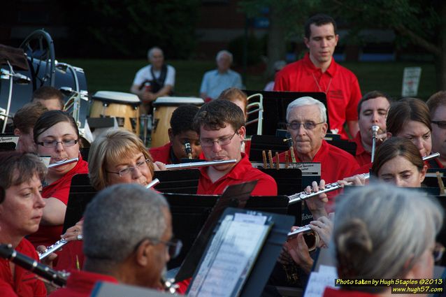 The U.C. Summer Concert Band performs at Greenhills Concert&nbsp;on&nbsp;the&nbsp;Commons