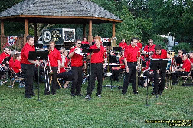 The U.C. Summer Concert Band performs at Greenhills Concert&nbsp;on&nbsp;the&nbsp;Commons