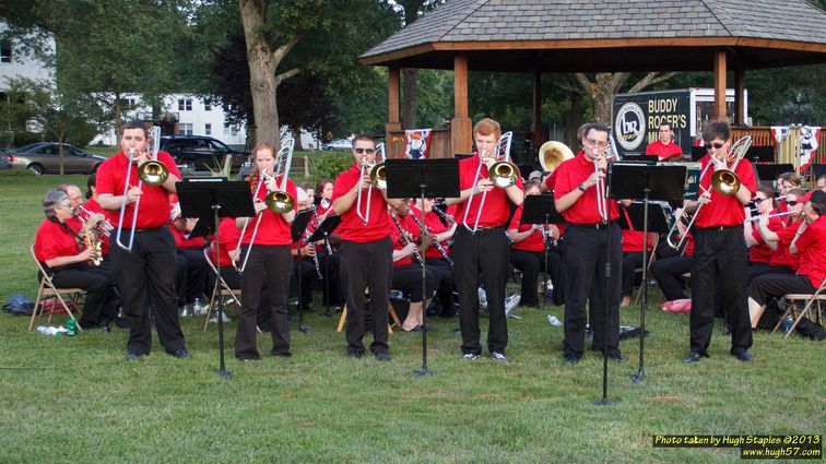 The U.C. Summer Concert Band performs at Greenhills Concert&nbsp;on&nbsp;the&nbsp;Commons