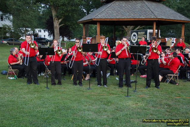 The U.C. Summer Concert Band performs at Greenhills Concert&nbsp;on&nbsp;the&nbsp;Commons