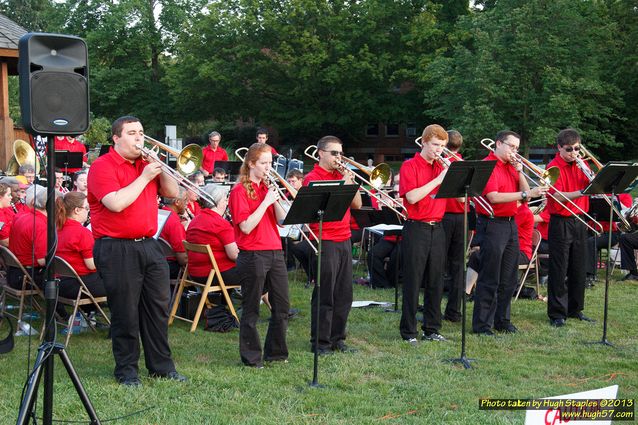 The U.C. Summer Concert Band performs at Greenhills Concert&nbsp;on&nbsp;the&nbsp;Commons