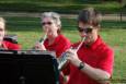 The U.C. Summer Concert Band performs at Greenhills Concert&nbsp;on&nbsp;the&nbsp;Commons