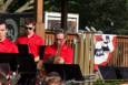 The U.C. Summer Concert Band performs at Greenhills Concert&nbsp;on&nbsp;the&nbsp;Commons