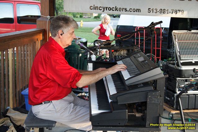 The Cincy Rockers perform on a hot and humid August night at Greenhills Concert on the Commons