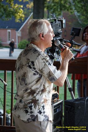 The Cincy Rockers perform on a hot and humid August night at Greenhills Concert on the Commons