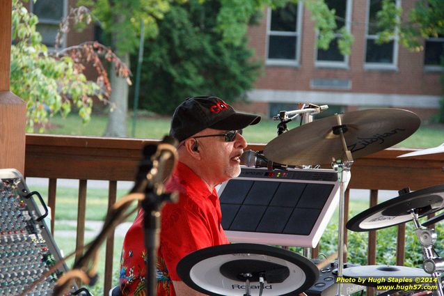 The Cincy Rockers perform on a hot and humid August night at Greenhills Concert on the Commons