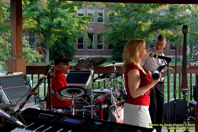 The Cincy Rockers perform on a hot and humid August night at Greenhills Concert on the Commons
