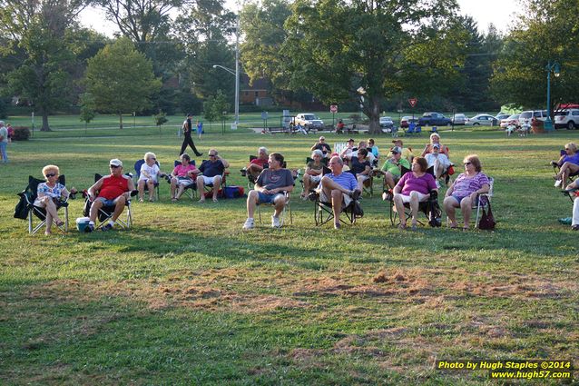 The Cincy Rockers perform on a hot and humid August night at Greenhills Concert on the Commons