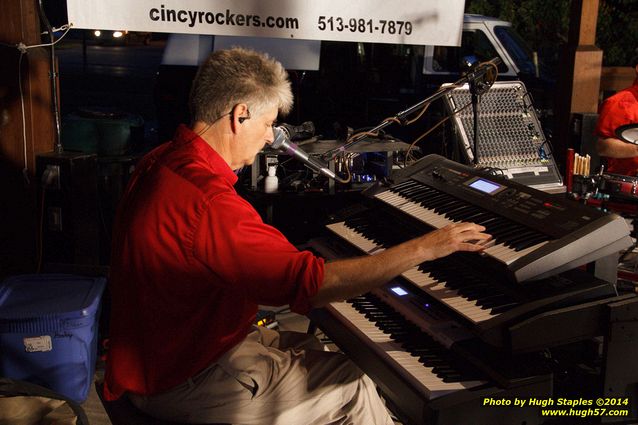 The Cincy Rockers perform on a hot and humid August night at Greenhills Concert on the Commons