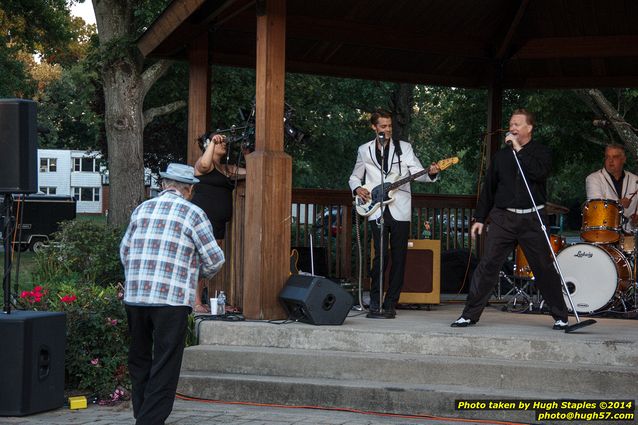 The American Kings perform a blend of 50s and 60s rock on cool and beautiful August night at Greenhills Concert&nbsp;on&nbsp;the&nbsp;Commons