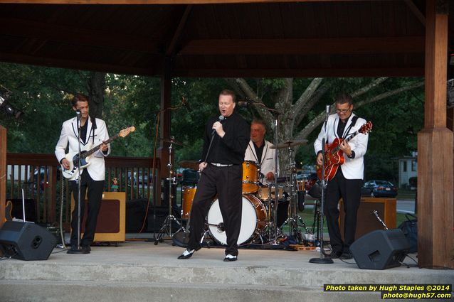 The American Kings perform a blend of 50s and 60s rock on cool and beautiful August night at Greenhills Concert&nbsp;on&nbsp;the&nbsp;Commons