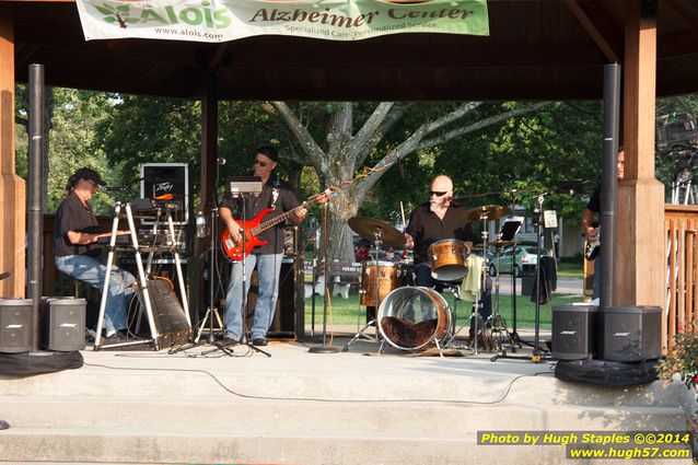 Balderdash performs on another beautiful July night at Greenhills Concert on the Commons