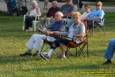 Balderdash performs on another beautiful July night at Greenhills Concert on the Commons