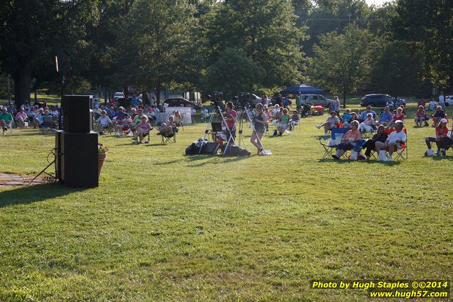 The Jason Owens Band performs on a beautiful July night at Greenhills Concert on the Commons