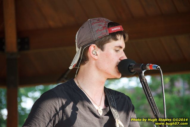 The Jason Owens Band performs on a beautiful July night at Greenhills Concert on the Commons