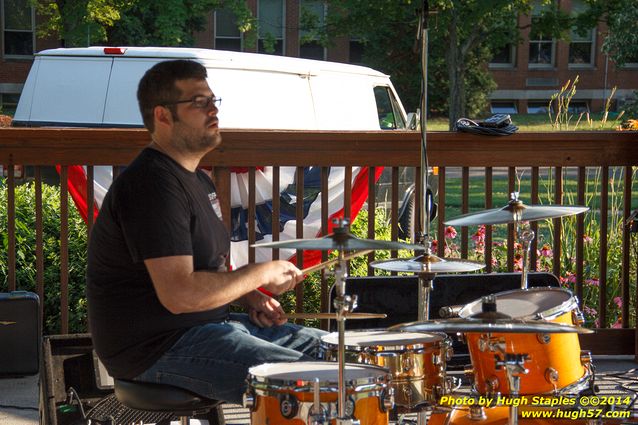 The Jason Owens Band performs on a beautiful July night at Greenhills Concert on the Commons