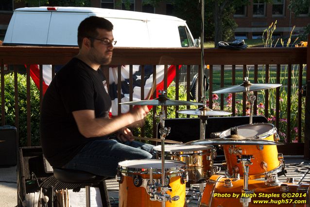 The Jason Owens Band performs on a beautiful July night at Greenhills Concert on the Commons