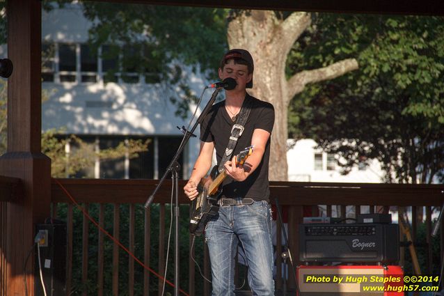 The Jason Owens Band performs on a beautiful July night at Greenhills Concert on the Commons