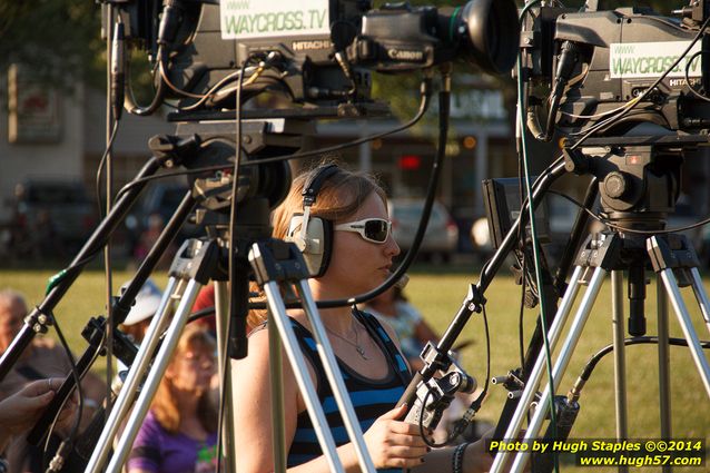 The Jason Owens Band performs on a beautiful July night at Greenhills Concert on the Commons