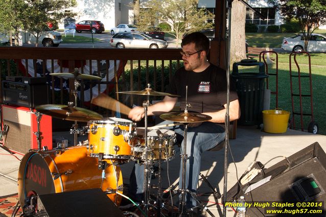 The Jason Owens Band performs on a beautiful July night at Greenhills Concert on the Commons