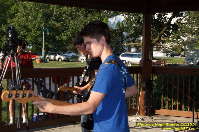 The Jason Owens Band performs on a beautiful July night at Greenhills Concert on the Commons