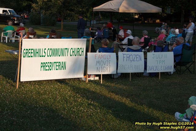 The Jason Owens Band performs on a beautiful July night at Greenhills Concert on the Commons