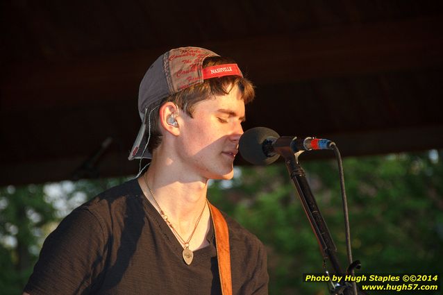 The Jason Owens Band performs on a beautiful July night at Greenhills Concert on the Commons