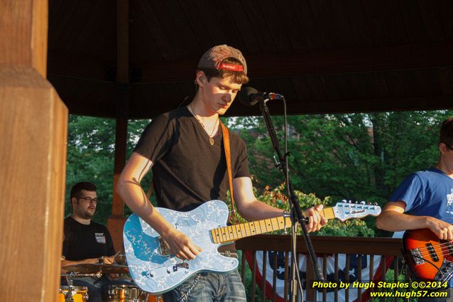 The Jason Owens Band performs on a beautiful July night at Greenhills Concert on the Commons