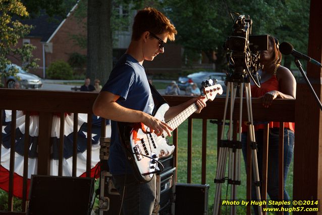 The Jason Owens Band performs on a beautiful July night at Greenhills Concert on the Commons