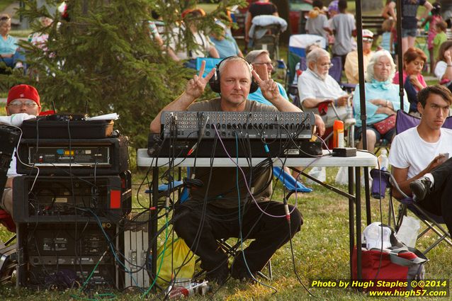 The Jason Owens Band performs on a beautiful July night at Greenhills Concert on the Commons