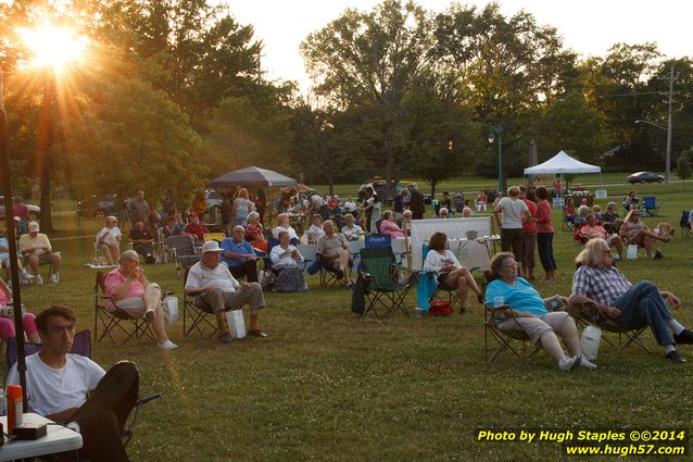 The Jason Owens Band performs on a beautiful July night at Greenhills Concert on the Commons