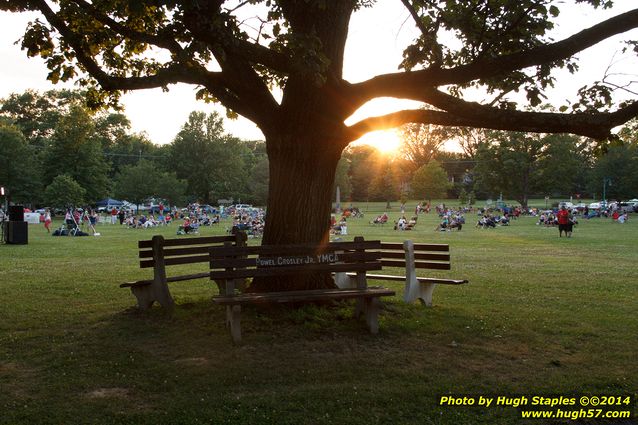 The Jason Owens Band performs on a beautiful July night at Greenhills Concert on the Commons