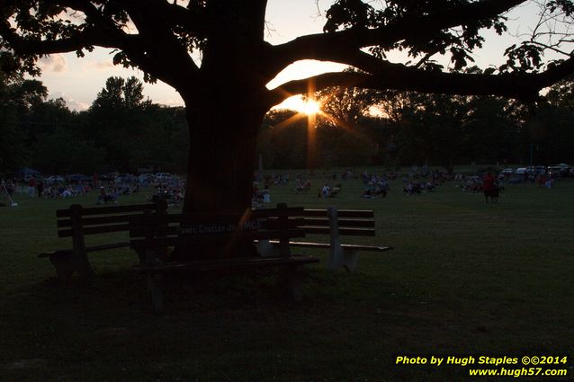 The Jason Owens Band performs on a beautiful July night at Greenhills Concert on the Commons