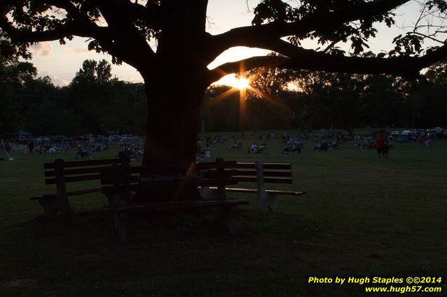 The Jason Owens Band performs on a beautiful July night at Greenhills Concert on the Commons