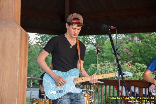 The Jason Owens Band performs on a beautiful July night at Greenhills Concert on the Commons