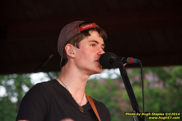 The Jason Owens Band performs on a beautiful July night at Greenhills Concert on the Commons