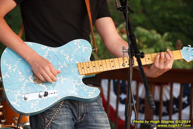 The Jason Owens Band performs on a beautiful July night at Greenhills Concert on the Commons