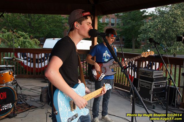 The Jason Owens Band performs on a beautiful July night at Greenhills Concert on the Commons