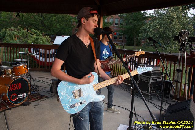 The Jason Owens Band performs on a beautiful July night at Greenhills Concert on the Commons