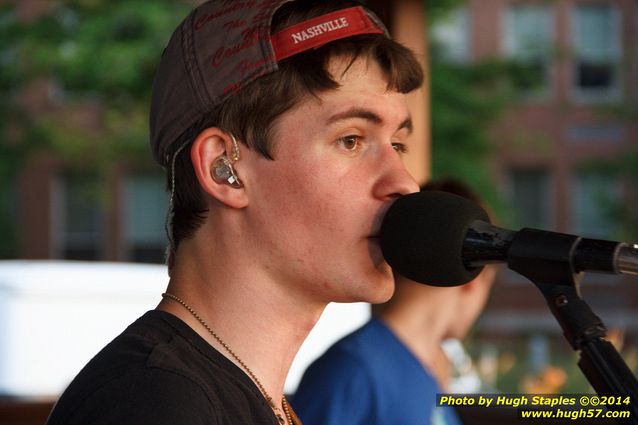 The Jason Owens Band performs on a beautiful July night at Greenhills Concert on the Commons