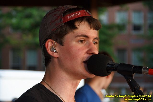 The Jason Owens Band performs on a beautiful July night at Greenhills Concert on the Commons