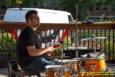 The Jason Owens Band performs on a beautiful July night at Greenhills Concert on the Commons