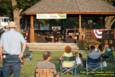 Pam Yenser performs on a beautiful July night at Greenhills Concert on the Commons during break.