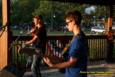 The Jason Owens Band performs on a beautiful July night at Greenhills Concert on the Commons