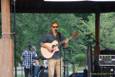 Storms threaten, but hold off long enough for the Amy Sailor Band to give a very energetic performance at Greenhills Summer Concerts on the Commons