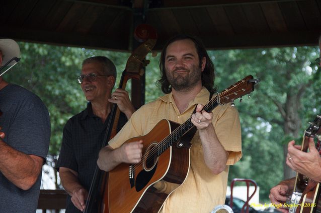 A warm, muggy summer night for the Comet Bluegrass All-Stars to give a top notch performance at Greenhills Summer Concerts on the Commons (an excellent intermission performance from Wendy Lee Oakley, as well!)