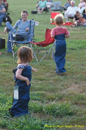 A warm, muggy summer night for the Comet Bluegrass All-Stars to give a top notch performance at Greenhills Summer Concerts on the Commons (an excellent intermission performance from Wendy Lee Oakley, as well!)