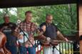 A warm, muggy summer night for the Comet Bluegrass All-Stars to give a top notch performance at Greenhills Summer Concerts on the Commons (an excellent intermission performance from Wendy Lee Oakley, as well!)