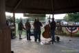 A warm, muggy summer night for the Comet Bluegrass All-Stars to give a top notch performance at Greenhills Summer Concerts on the Commons (an excellent intermission performance from Wendy Lee Oakley, as well!)