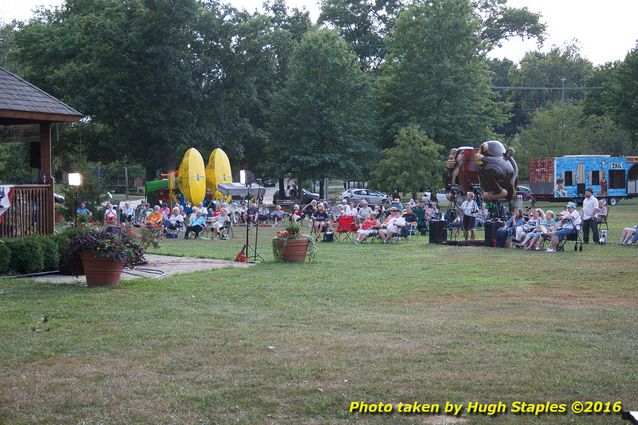 Fourth time's a charm! After three postponements due to weather, Slick Willie and the Kentucky Jellies finally get to perform their brand of rockabilly music at Greenhills Summer Concerts on the Commons